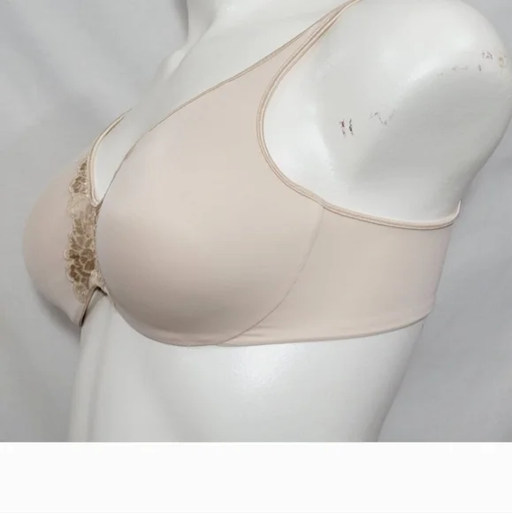 Bali 3642 Passion For Comfort Minimizer Underwire Bra 36D Nude - Picture 2 of 5